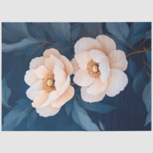Rosa Blume Blumenmotive Seidenpapier
