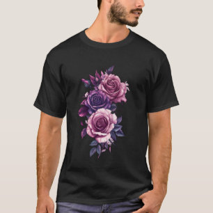 Rosa Blume Botanist Garden Blume Rose T-Shirt