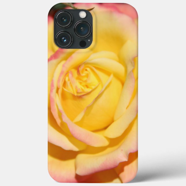 Rosa-Blume Case-Mate iPhone Hülle (Rückseite)