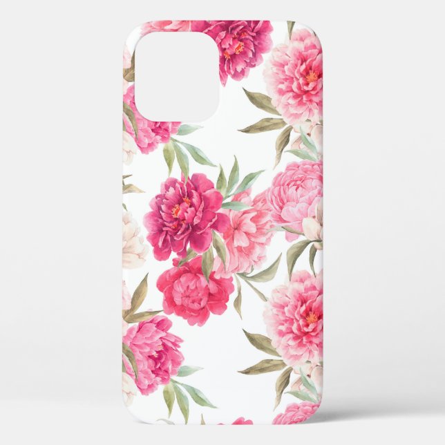Rosa Blume Case-Mate iPhone Hülle (Rückseite)