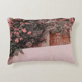 Rosa Blume Dekokissen