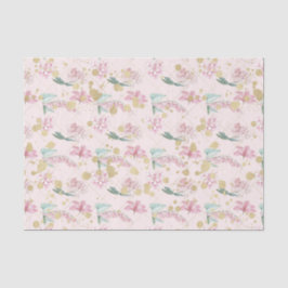 Rosa Blume (Design 19 Pink Series) Seidenpapier