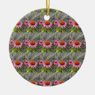 Rosa Blume Foto Ornament