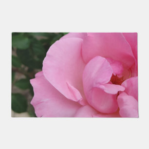Rosa Blume Fußmatte