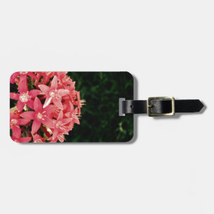 Rosa Blume Gepäckanhänger