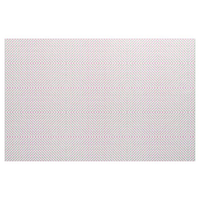 Rosa Blume Grüne Blätter Maßgeschneiderte Stoffe (Fat Quarter (45,7 x 55,9 cm))