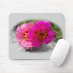 Rosa Blume in der Sonne Mousepad
