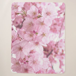 Rosa Blume Japanischer Kirschblossom Sherpadecke