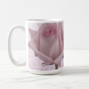 Rosa-Blume Kaffeetasse
