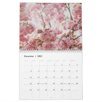 Rosa Blume Kalender