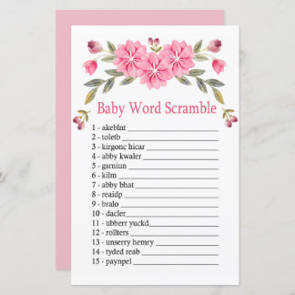 Rosa Blume Kinderspiel