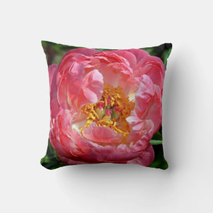 Rosa Blume Kissen