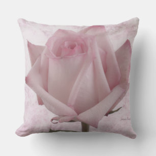 Rosa-Blume Kissen