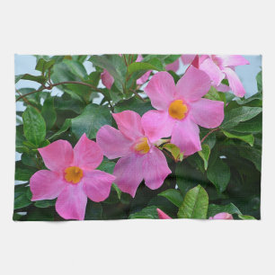 Rosa Blume Küchentuch