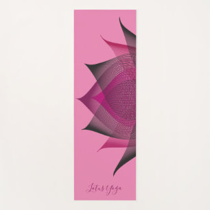 Rosa Blume Lotus Museo Cantonale d'Arte Yogamatte