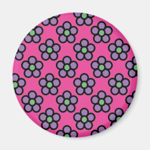 Rosa Blume Magnet