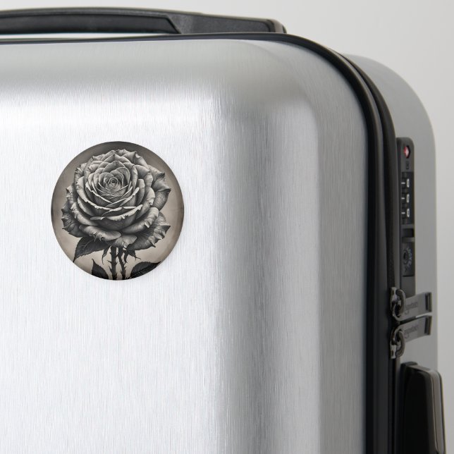 Rosa Blume Magnet (In Situ (Gepäck))