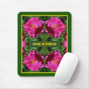 Rosa Blume Malerei Personalisiert Mousepad