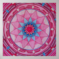 Rosa Blume Mandala
