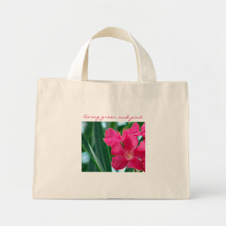 Rosa Blume Mini Tote Tasche