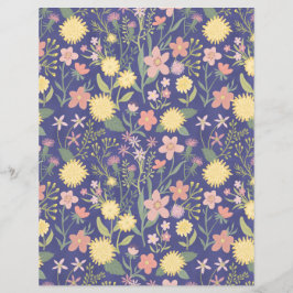 Rosa Blume mit Blumenspalte lila botanisch