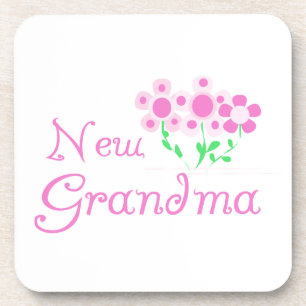 Rosa Blume Neue Oma Geschenke Untersetzer