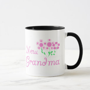 Rosa Blume Neue Oma Tshirts und Geschenke Tasse