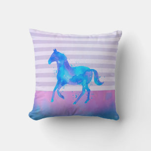 Rosa Blume Niedliches Muster Personalisiert Kissen