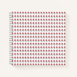 rosa Blume Notizbuch