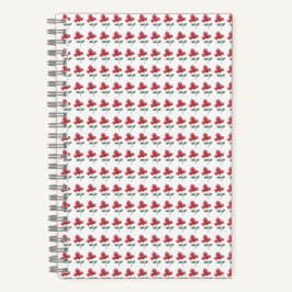 rosa Blume Notizbuch