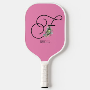 Rosa Blume Pickleball Schläger