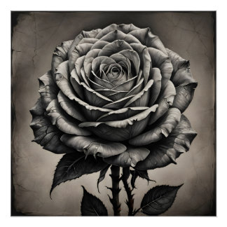 Rosa Blume Poster