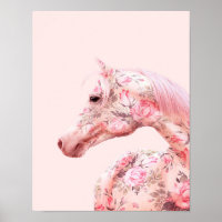 Rosa Blume Reiten | Ästhetische Kunst