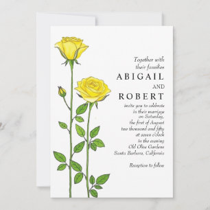 Rosa Blume Romantik Hochzeit mit Blumen Einladung