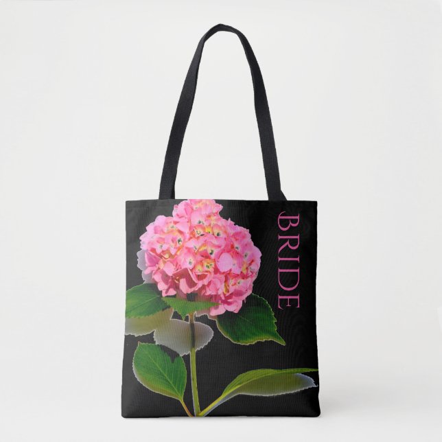 Rosa Blume Rosa, rosa, rosafarbene Hydrangea (Vorderseite)