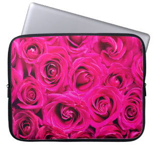 Rosa Blume Rose Hintergrund Laptopschutzhülle