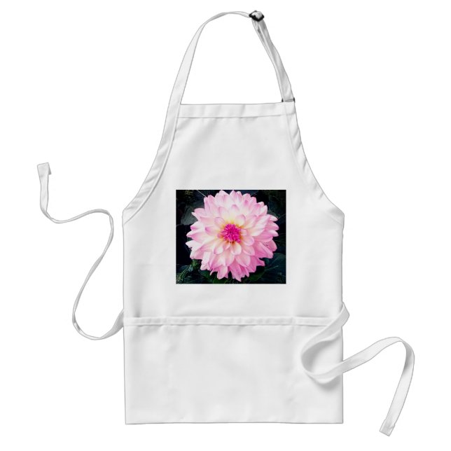 Rosa Blume Schürze (Vorne)