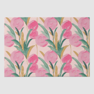 Rosa Blume Seidenpapier