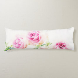 Rosa Blume Seitenschläferkissen