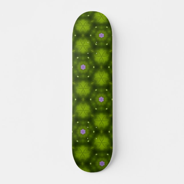 Rosa Blume Skateboard (Vorne)