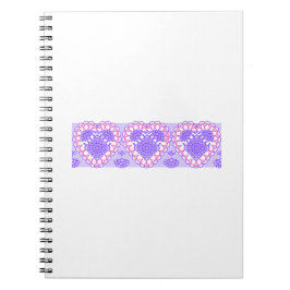 Rosa Blume SpiralNotebook Notizblock