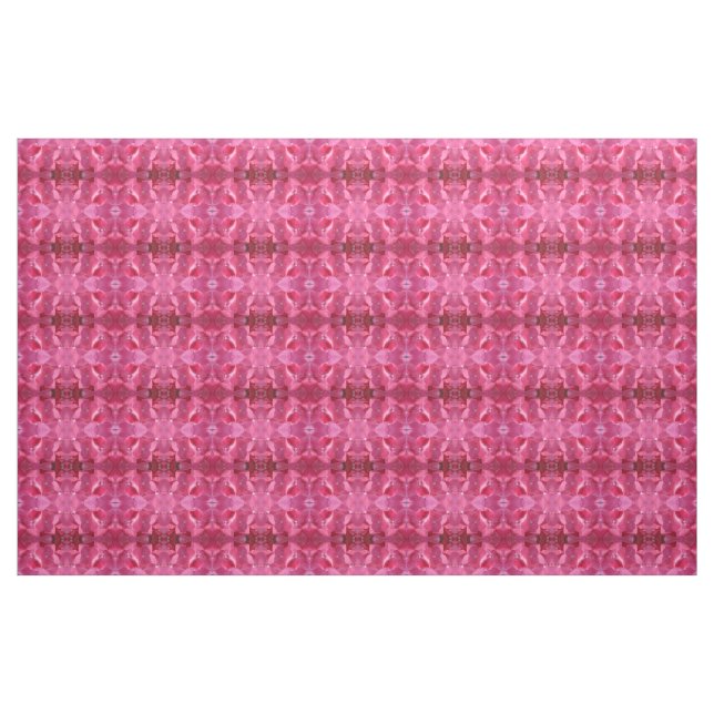 Rosa Blume Stoff (Yard (91,4 cm))
