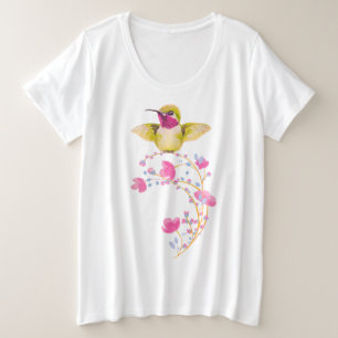 Rosa Blume T - Shirt