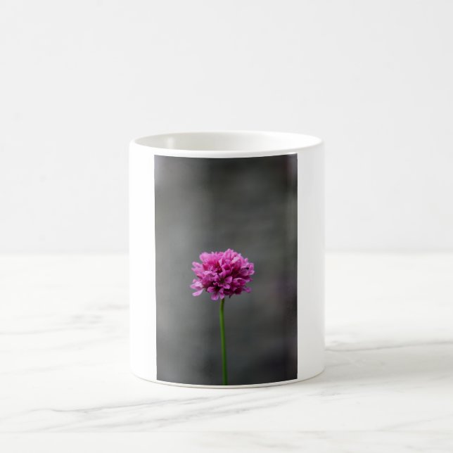 Rosa Blume Tasse (Mittel)