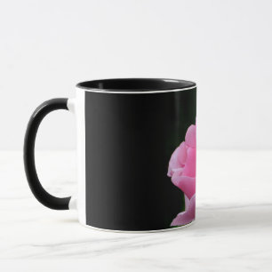 Rosa Blume Tasse