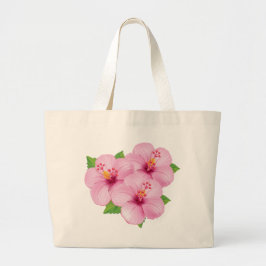 Rosa Blume Tote Tasche