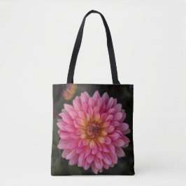 Rosa Blume Tote Tasche