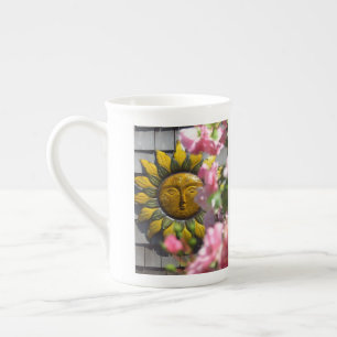 Rosa Blume und Sonne - Martha's Vineyard Prozellantasse