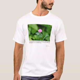 Rosa Blume von der Lee Hiller Liebe Geschenksammlu T-Shirt