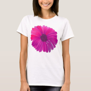 Rosa Blumen-Behälter-Spitzen u. T - Shirts